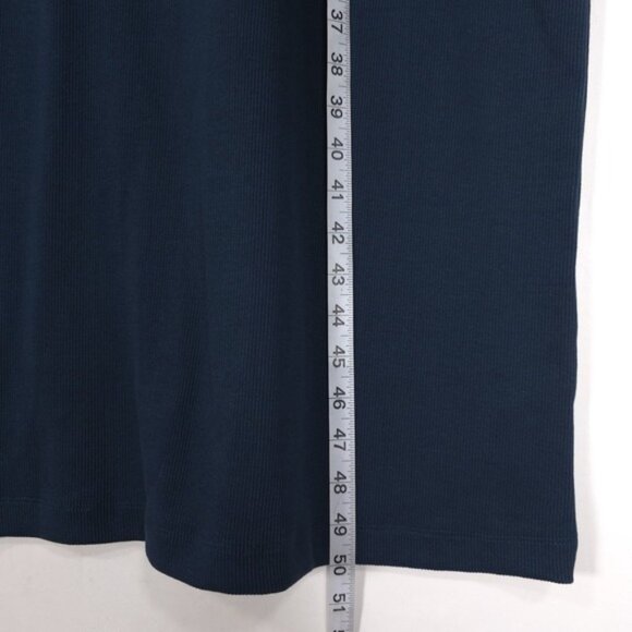 NWT Boden Racer Rib Jersey Midi Dress Sleeveless Fitted Size 20/22R Green D0610 - Picture 9 of 13